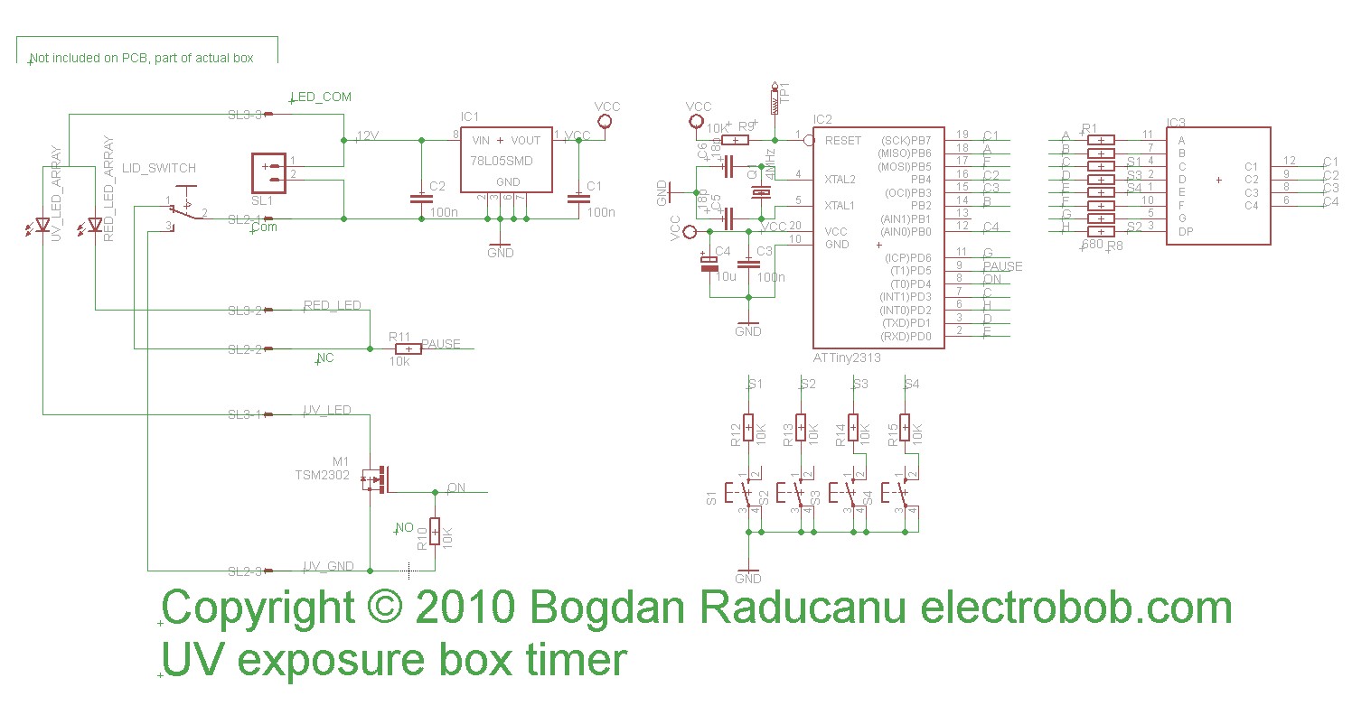 Led Uv Exposure Box Part 2  The Timer  U2013 Electro Bob